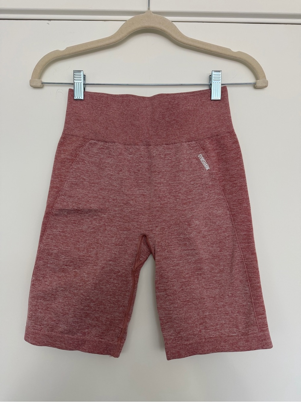 Gymshark Women’s High-Waist Seamless Bike Shorts — Rosewood